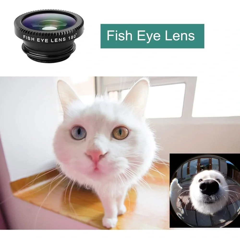 Ailun Black Camera Lenses Set with Clip-on Mechanism and Macro Feature - Picture 7 of 7